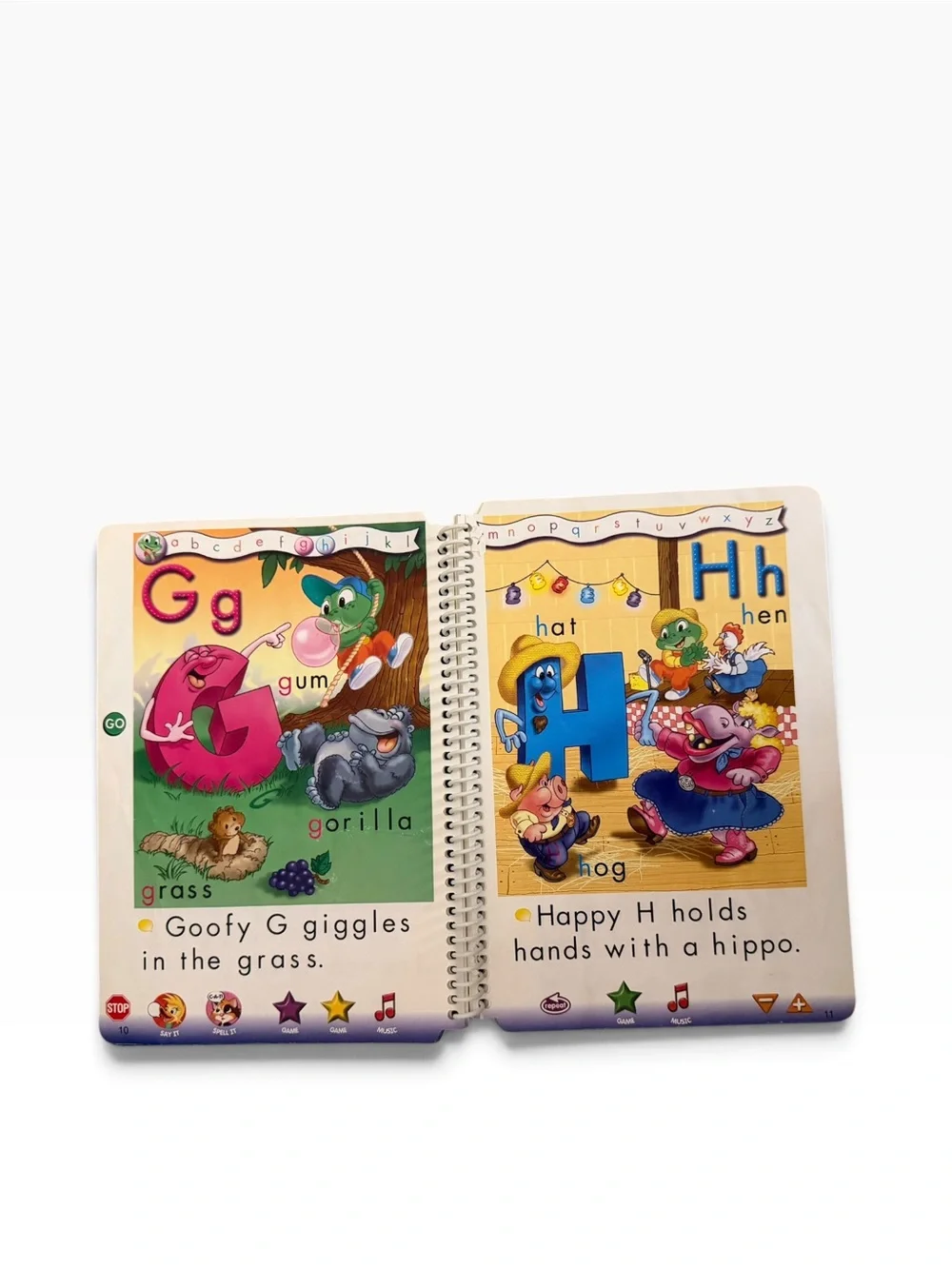 LeapPad Phonics Program Lesson 1: Alphabet Adventures Book & Cartridge Set